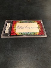 Red Schoendienst 16/22 2013 Historic Autographs The Decades 1970s