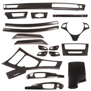 Cubierta interior de fibra de carbono ABS apta para BMW Serie 3 Sedán E90 2005-2012 - Imagen 1 de 39