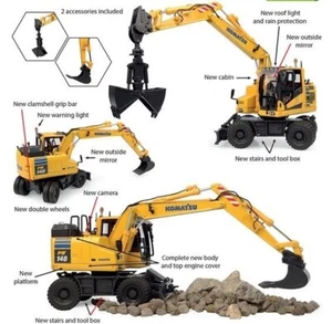 Komatsu PW148-11 Hydraulic Wheeled Excavator Universal Hobbies 8162 1:50 - Picture 1 of 1