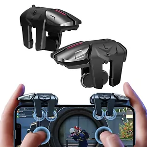 1 Pair Six Finger Operation Mobile Game Trigger Controller Gamepad for Phone - Picture 1 of 16