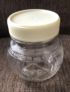 VTG JFG Coffee Co. Peanut Butter World Globe Jar Knoxville Tenn TN - Picture 1 of 8