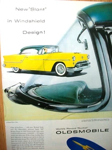 Olds Oldsmobile Super 88 Holiday Coupe 1954 großes Magazin Auto Anzeige - Bild 1 von 1