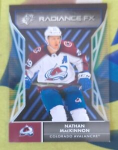 2021-22 Upper Deck SPx Nathan MacKinnon Radiance FX Base