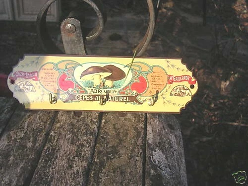 ACCROCHE TORCHONS EMAILLE CEPES AU NATUREL EMAIL VERITABLE NEUF FABR. EN FRANCE
