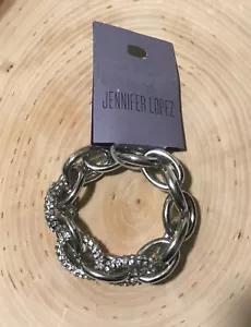 JENNIFER LOPEZ STRASS STRETCH KETTENARMBAND NEU MIT ETIKETT $ 32 - Bild 1 von 3