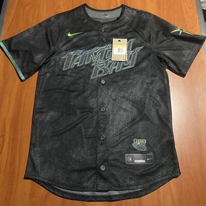 Nike Randy Arozarena Tampa Bay Rays City Connect MLB Jersey Black Adult S - Picture 1 of 6