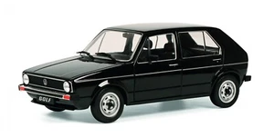 VW Golf MK1 L 4-puertas negro modelo de coche S1800209 Solido 1:18 - Imagen 1 de 2