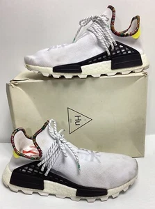 Adidas Men’s NMD Human Race x Pharrell Originals Size 11 Cream | EE7583 | - Picture 1 of 9