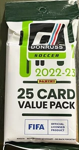 2022-23 Panini Donruss Soccer Jumbo Fat Pack 25 quilates **¿Mbappé Auto Kaboom? - Imagen 1 de 2