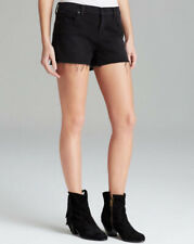 J BRAND Womens Shorts Til Skinny Alleycat Casual Black Size 25W 1158C073  