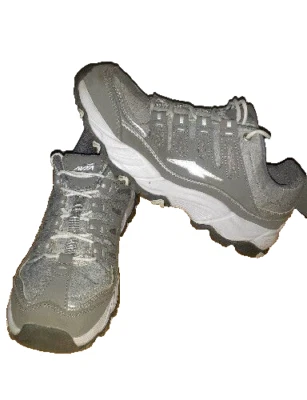 Zapatos deportivos AVIA para mujer talla 9,5 gris plateado blanco Foto 1 de 4