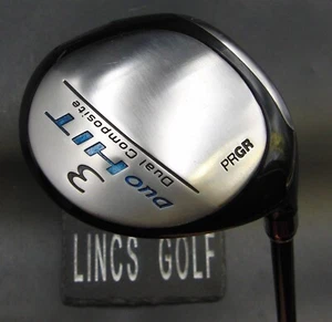 PRGR Duo Hit Dual Composition 3 Wood Stiff Graphite Shaft PRGR Grip - Picture 1 of 6
