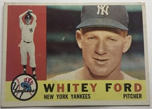 1960 Topps Whitey Ford #35 Hof New York Yankees  - Bild 1 von 2