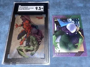 Marvel cards 🕷️ Spider-Man Rittenhouse Archives SGC 9.5 MINT + Retro Mysterio ✨ - Picture 1 of 4