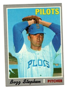 1970 Topps #533 Buzz Stephen Pilots NM