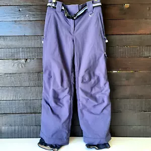 Obermeyer Oxion Pant Junior Sz 12 Purple Waterproof Snow Ski Outdoors Winter A1 - Picture 1 of 6