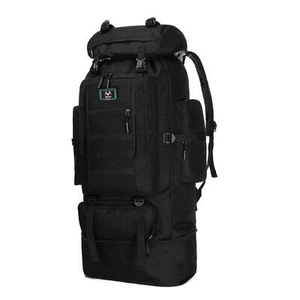 100L Army Rucksack Molle Groß Outdoor Armee Wandern Trekking Kampfrucksack Bag - Bild 1 von 7