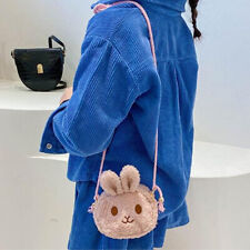 Cartoon Cute Little Rabbit Shoulder Bag Mini Crossbody Bag Plush Small Bag _cu