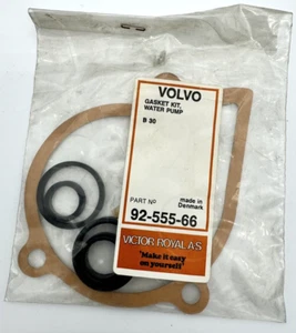OEM VOLVO 164 B30 Water Pump Gasket Kit 275564 Victor Royal 92-555-66 Denmark - Picture 1 of 4
