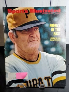 September 24 1973 SPORTS ILLUSTRATED Frenzy in East Danny Murtaugh Pittsburgh - Picture 1 of 10