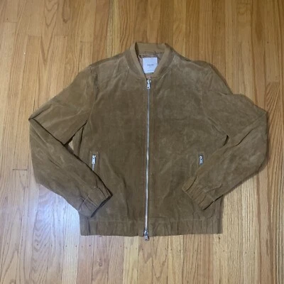Mango Suede Bomber Men Size XL - Image 1 of 4