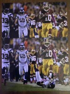 (Lot of 2) Robert Griffin III 11x14 Washington Redskins color photos - Picture 1 of 1