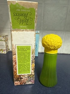 Vintage Avon Field Flowers Perfume Bottle Decanter - Half Full - Picture 1 of 1