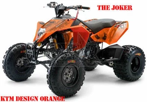 INVISION DECO KIT GRÁFICO ATV KTM 450 505 525 SX XC THE JOKER B - Imagen 1 de 10