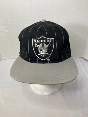De colección Los Angeles Raiders Snapback Sombrero Starter Rayas Oakland NFL Gorra Foto 1 de 4