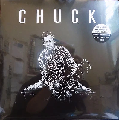 CHUCK BERRY LP Chuck + BOOK + Full Downloads Gatefold Sleeve FINAL ALBUM 2017 - Image 1 of 4