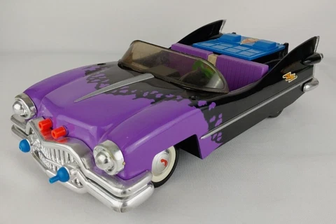 Playmates 1989 Teenage Mutant Ninja Turtles Foot Cruiser *Incomplete* Purple Car Cover