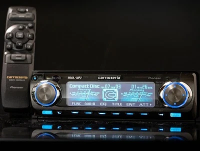 Pioneer Carrozzeria DEH-P919 Bluetooth Car Audio 1DIN CD Player - Image 1 of 4