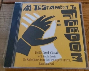 *NEW* A Testament to Freedom (CD, 2002) Turtle Creek Chorale (TCC) Male Chorus - Imagen 1 de 4