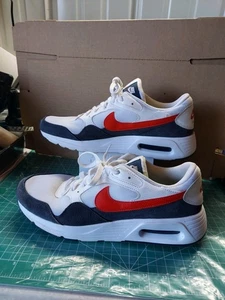 Nike AIR MAX SC Men's White/Red/Obsidian CW4555-103 Size 12 - Picture 1 of 9