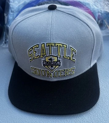 Seattle Sounders FC MLS Mitchell & Ness Hat Snapback Cap NWT - Image 1 of 4