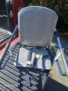 Asiento elevador portátil vintage Graco Tot Loc gancho sobre mesa silla alta  - Imagen 1 de 5