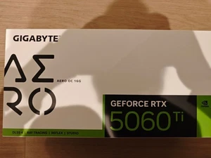 Gigabyte RTX 5060 Ti AERO OC 16GB white GDDR7 GV-N506TAERO OC-16GD - Afbeelding 1 van 2