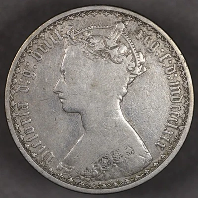 1869 Great Britain Silver Florin - Image 1 of 2