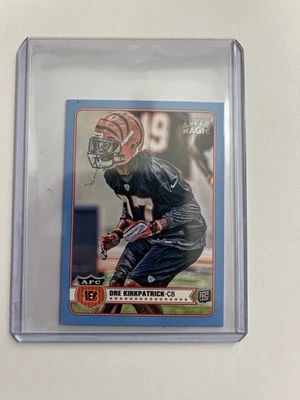 2012 Topps Magic Blue Border Mini Rookie Dre Kirkpatrick - Image 1 of 2