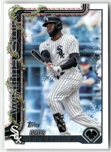 2025 Topps Holiday #H117b Luis Robert Jr. Red Cookie Back - Picture 1 of 2