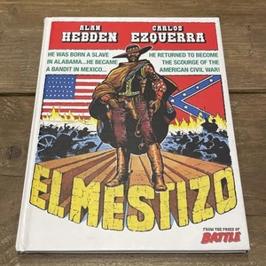 El Mestizo Alan Hebden Carlos Esquerra Battle Comic Hardback 2018 - Picture 1 of 10