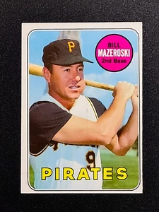 1969 Bill Mazeroski #335 Topps NR-MINT BEAUTY! - Picture 1 of 7
