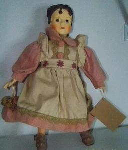 Cracker Barrel My Original Doll Agnes Crackle Face Beautiful Clothes New WT - Picture 1 of 10