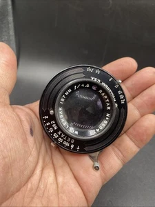 Rare Wollensak Raptar No 560414 127mm F4.5 Focus Lens Betax No.2 - Picture 1 of 17