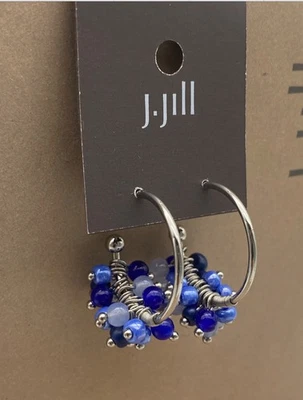 J. Jill ~ 全新华丽时尚串珠簇圈 ~ 全新带标签(2W12) — 第 1/4 张图片