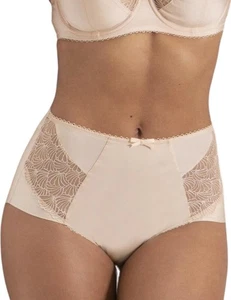 Charnos Ophelia Deep Brief 183714 Womens Feminine High Waist Knickers - Picture 1 of 4