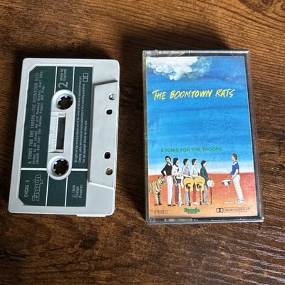 THE BOOMTOWN RATS A Tonic For The Troops Cassette Tape BOB GELDOF Rat Trap Ex Co - Image 1 of 4