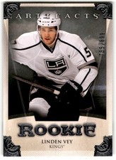 2013-14 Upper Deck Artifacts Linden Vey Rookie /899 #RED213 Los Angeles Kings