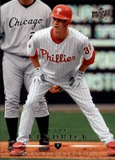 2008 Upper Deck Philadelphia Phillies Baseball Card #192 Kyle Kendrick