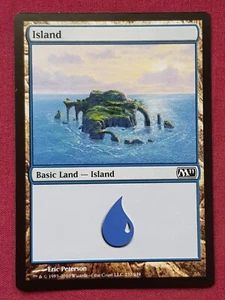 Magic The Gathering 2011 CORE SET M11 ISLAND 237 land card MTG - Picture 1 of 2